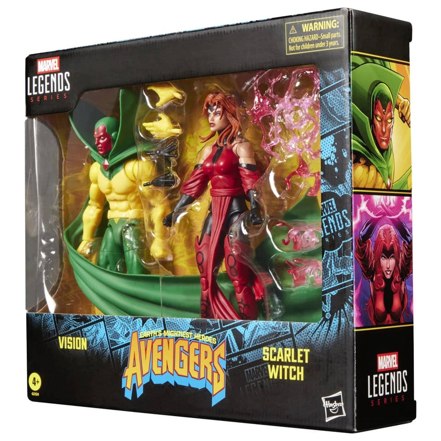 Avengers Marvel Legends figurka akcji 2-pak Vision i Scarlet Witch 15 cm zdjęcie produktu