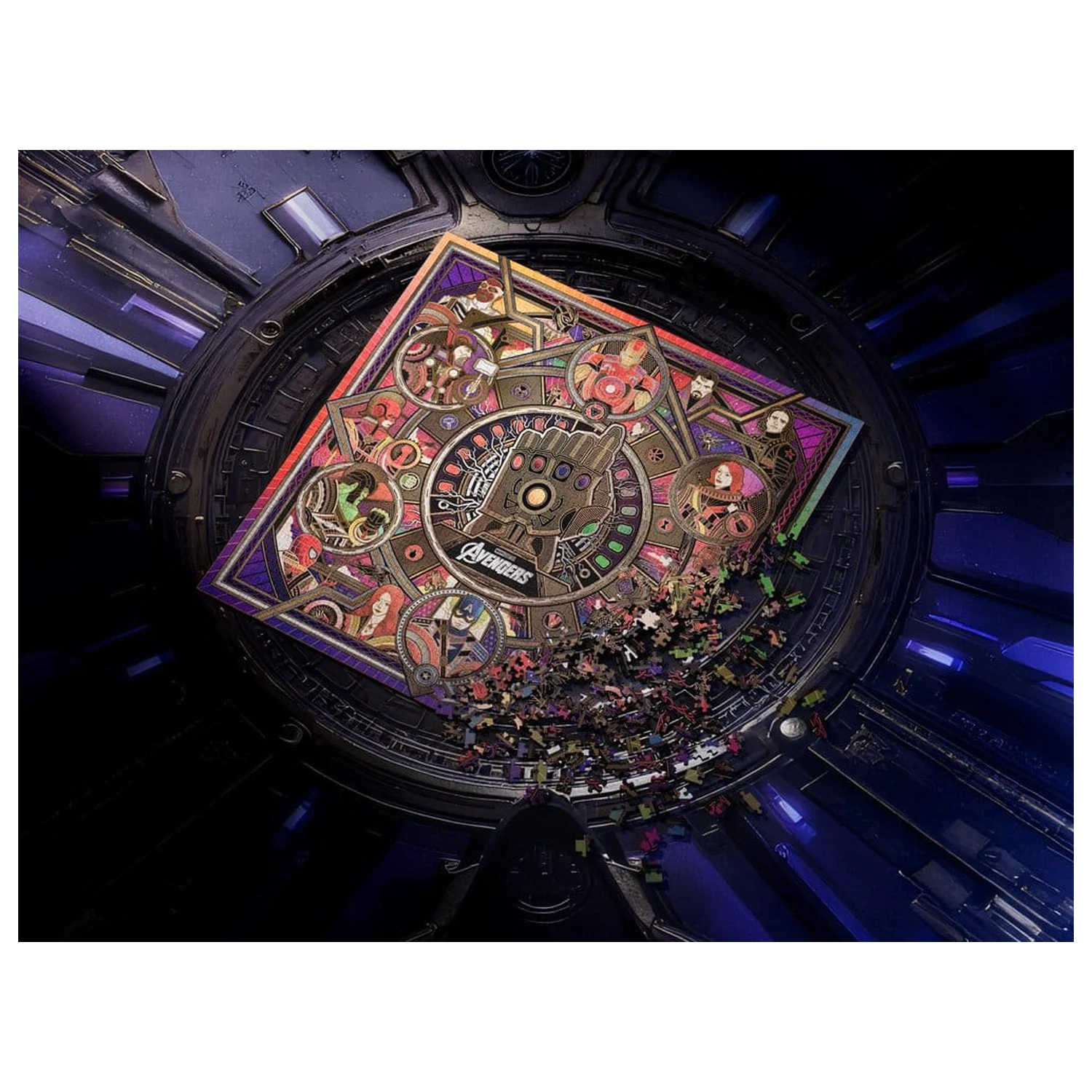 Avengers The Infinity Saga Wielowymiarowe Puzzle (1000 Kawałków) zdjęcie produktu