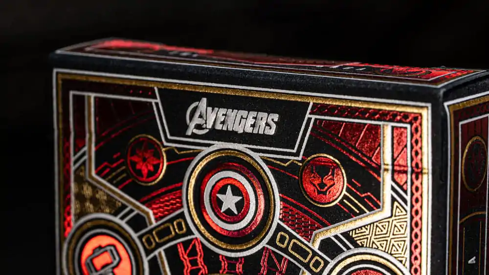 Avengers - The Infinity Saga Karty do Gry Wersja Czerwona zdjęcie produktu