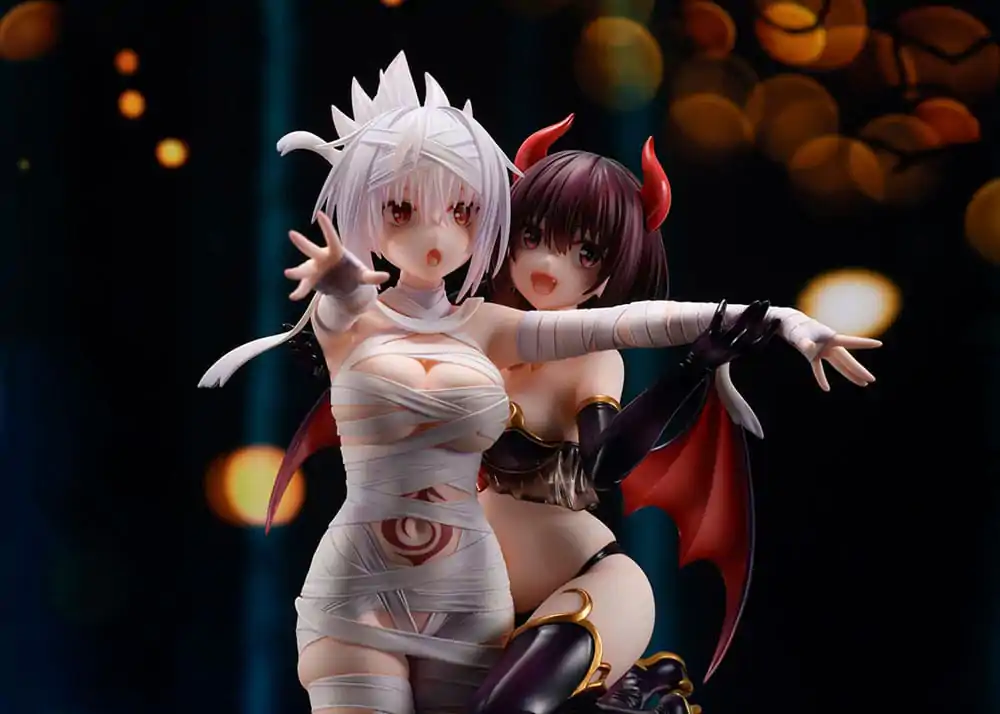 Ayakashi Triangle PVC Statuetka Matsuri Kazamaki & Suzu Kanade & Shirogane 25 cm zdjęcie produktu