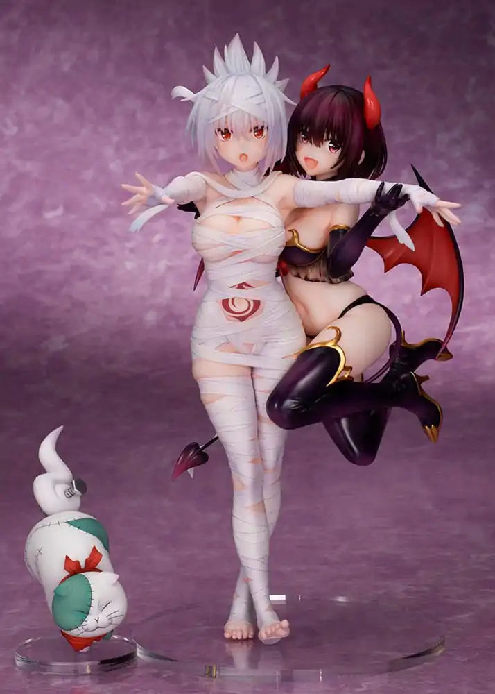 Ayakashi Triangle PVC Statuetka Matsuri Kazamaki & Suzu Kanade & Shirogane 25 cm zdjęcie produktu