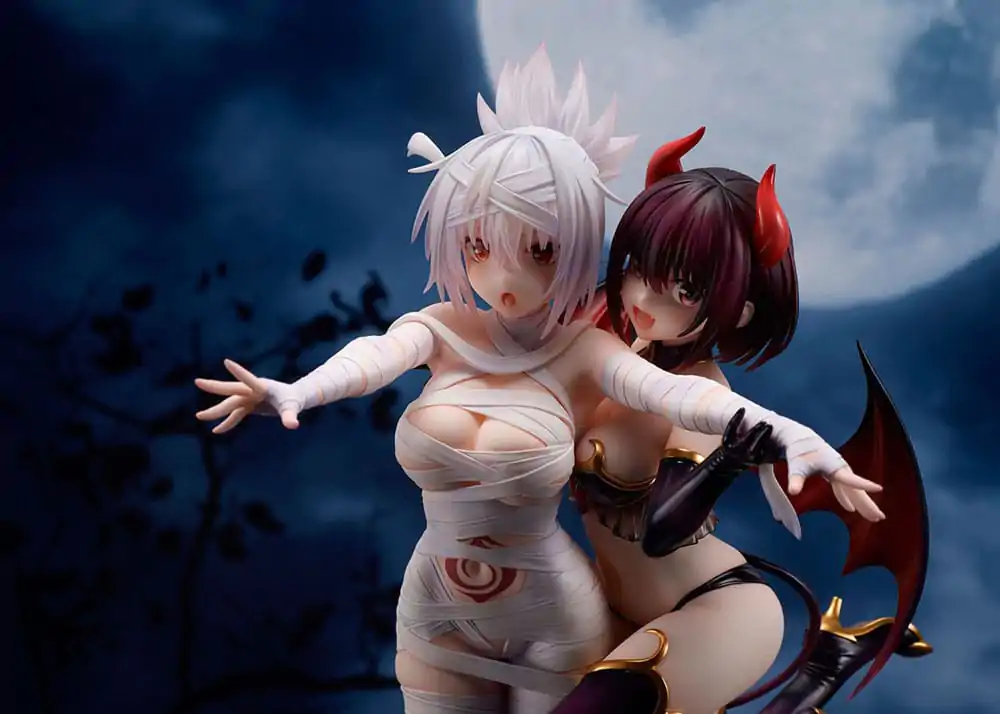 Ayakashi Triangle PVC Statuetka Matsuri Kazamaki & Suzu Kanade & Shirogane 25 cm zdjęcie produktu