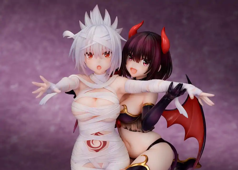Ayakashi Triangle PVC Statuetka Matsuri Kazamaki & Suzu Kanade & Shirogane 25 cm zdjęcie produktu