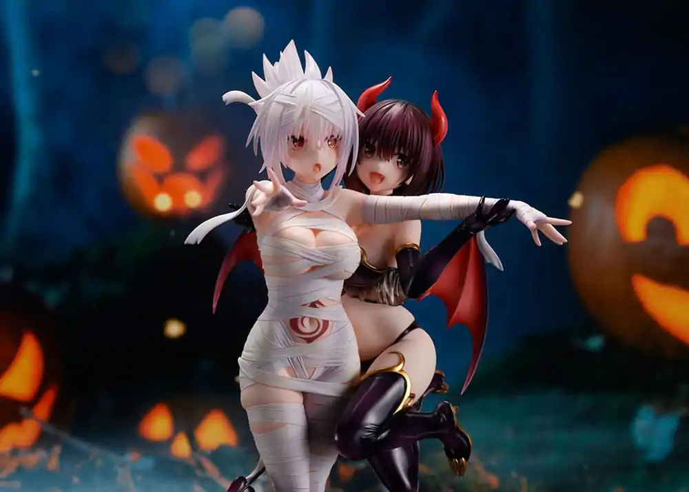 Ayakashi Triangle PVC Statuetka Matsuri Kazamaki & Suzu Kanade & Shirogane 25 cm zdjęcie produktu