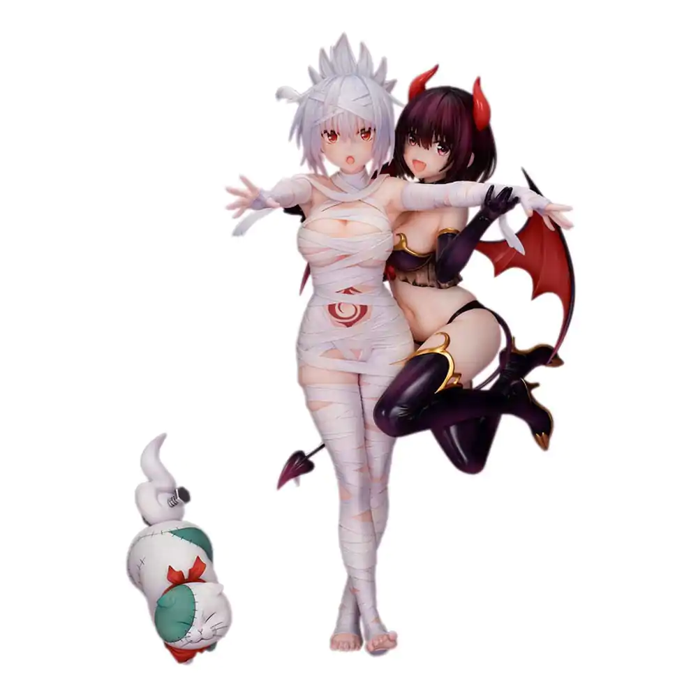 Ayakashi Triangle PVC Statuetka Matsuri Kazamaki & Suzu Kanade & Shirogane 25 cm zdjęcie produktu