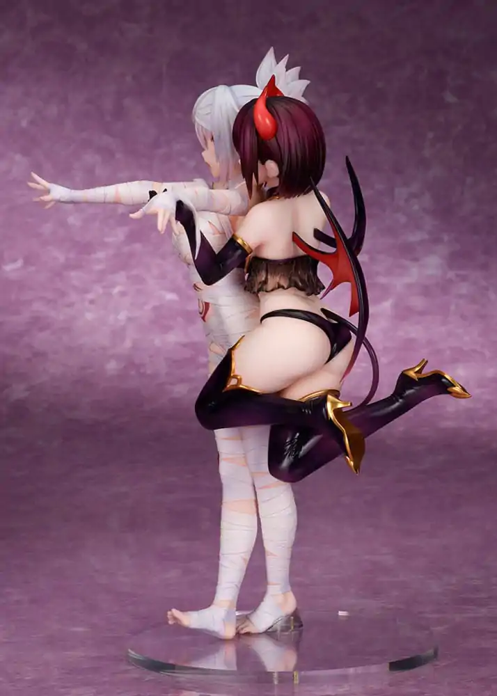 Ayakashi Triangle PVC Statuetka Matsuri Kazamaki & Suzu Kanade & Shirogane 25 cm zdjęcie produktu