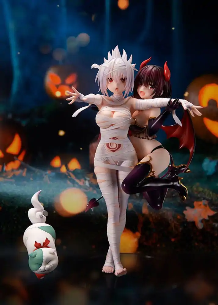 Ayakashi Triangle PVC Statuetka Matsuri Kazamaki & Suzu Kanade & Shirogane 25 cm zdjęcie produktu