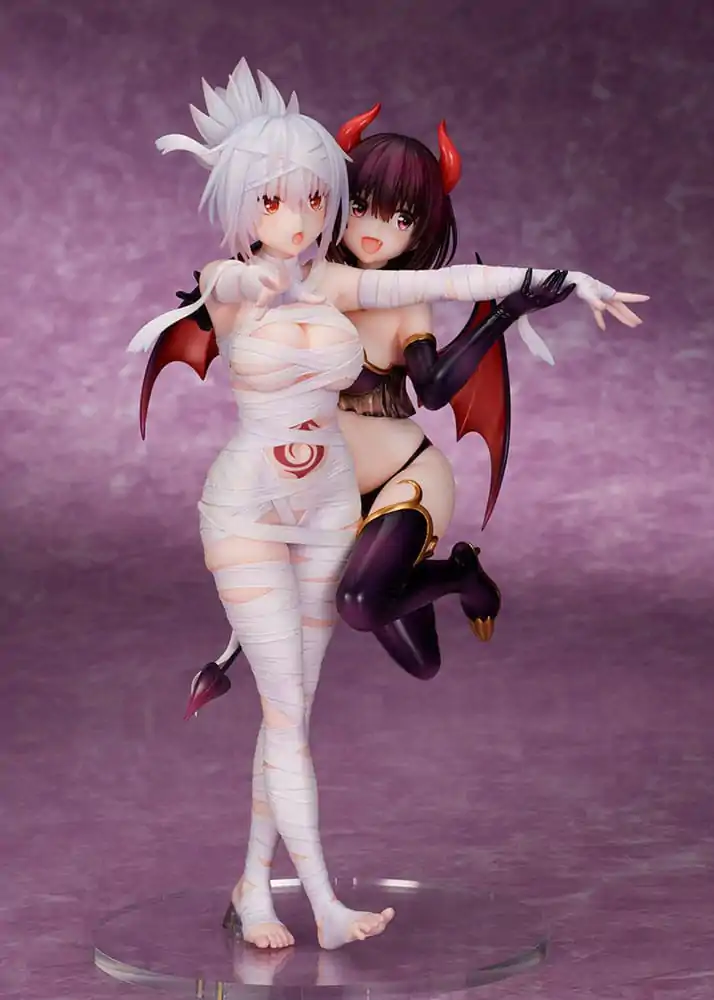 Ayakashi Triangle PVC Statuetka Matsuri Kazamaki & Suzu Kanade & Shirogane 25 cm zdjęcie produktu