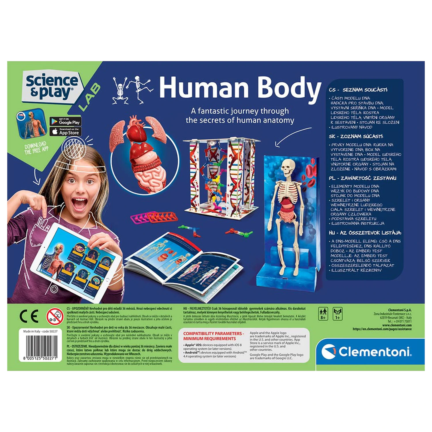The Human Body Inside You Science Zestaw do zabawy zdjęcie produktu