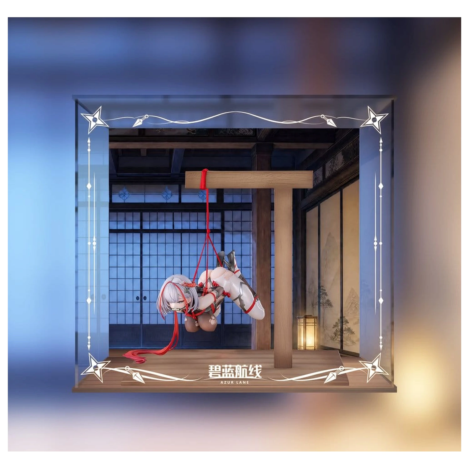 Azur Lane PVC Figurka 1/6 I-404 Dance of Crimson Strings Ver. Edycja Specjalna z Gablotą 26 cm zdjęcie produktu