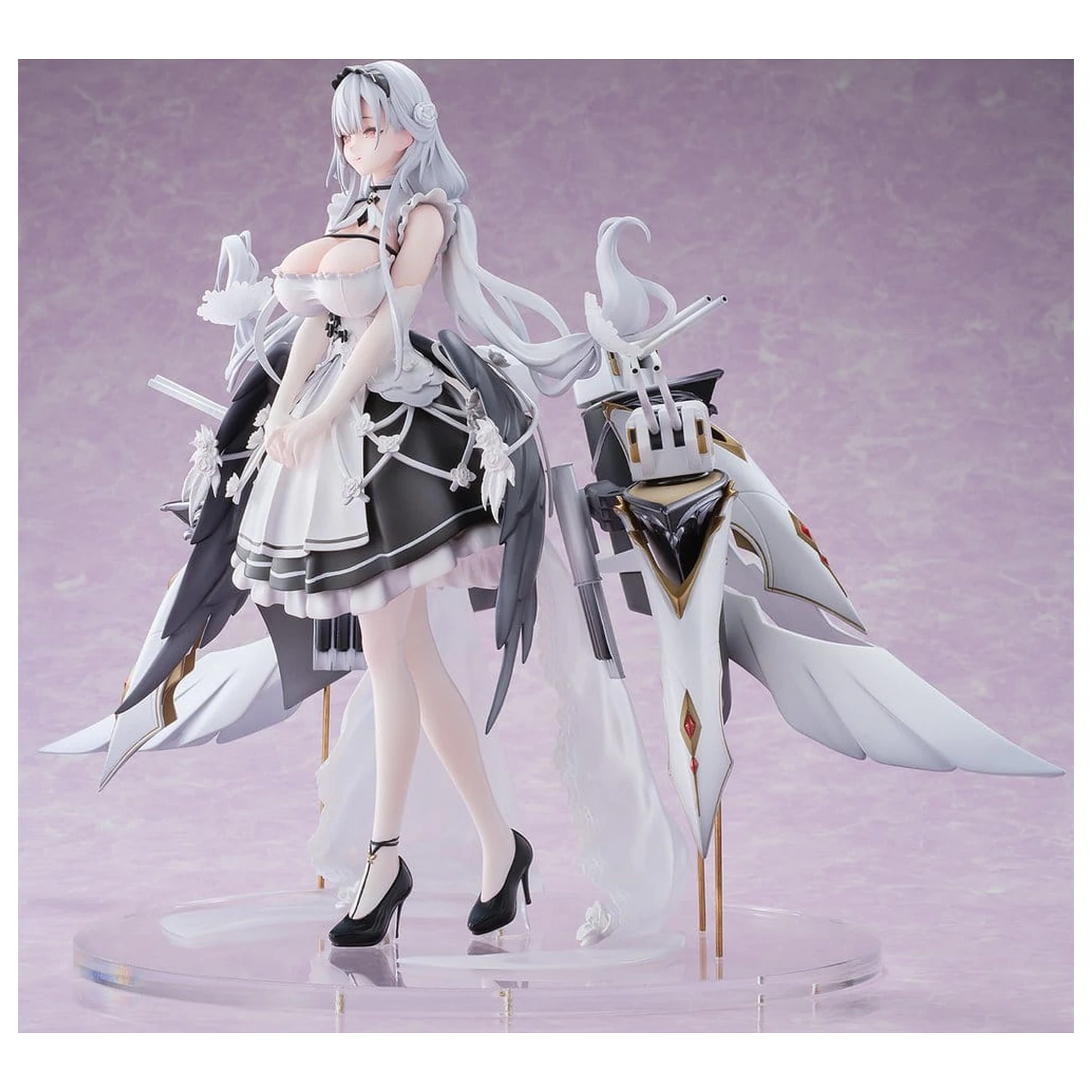 Azur Lane figurka PCV 1/6 Shira Heavy Armament Ver. 26 cm zdjęcie produktu