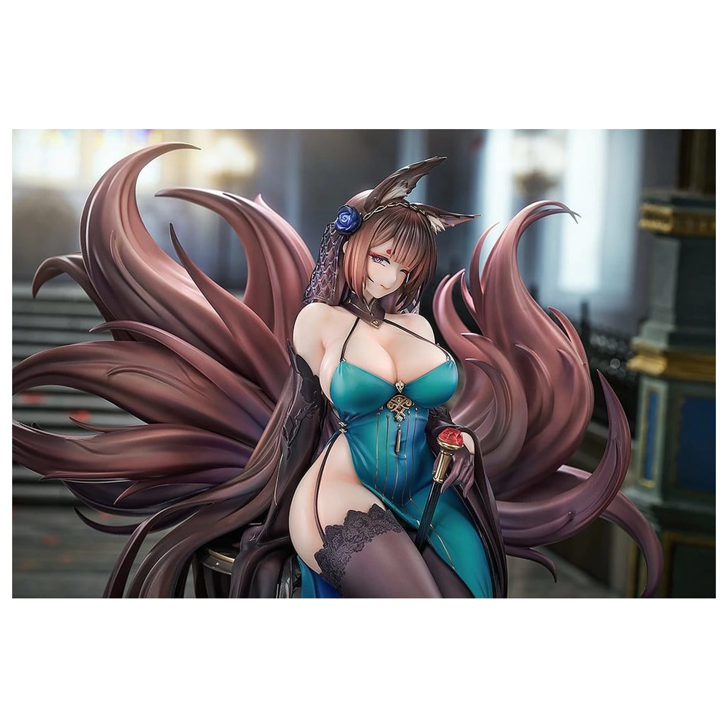 Azur Lane PVC Statua 1/7 Amagi: Throne of Fallen Petals Ver. 27 cm zdjęcie produktu