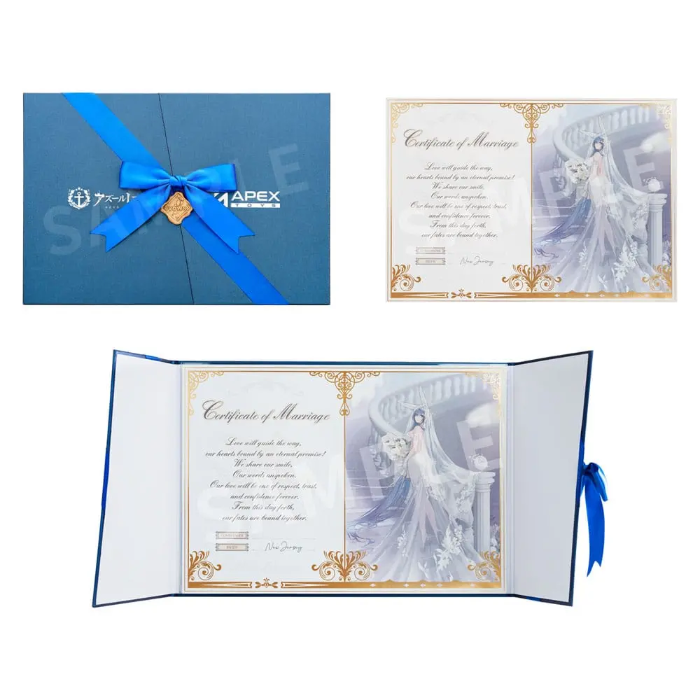 Azur Lane PVC Statuetka 1/7 New Jersey Snow-White Ceremony Ver. 35 cm zdjęcie produktu