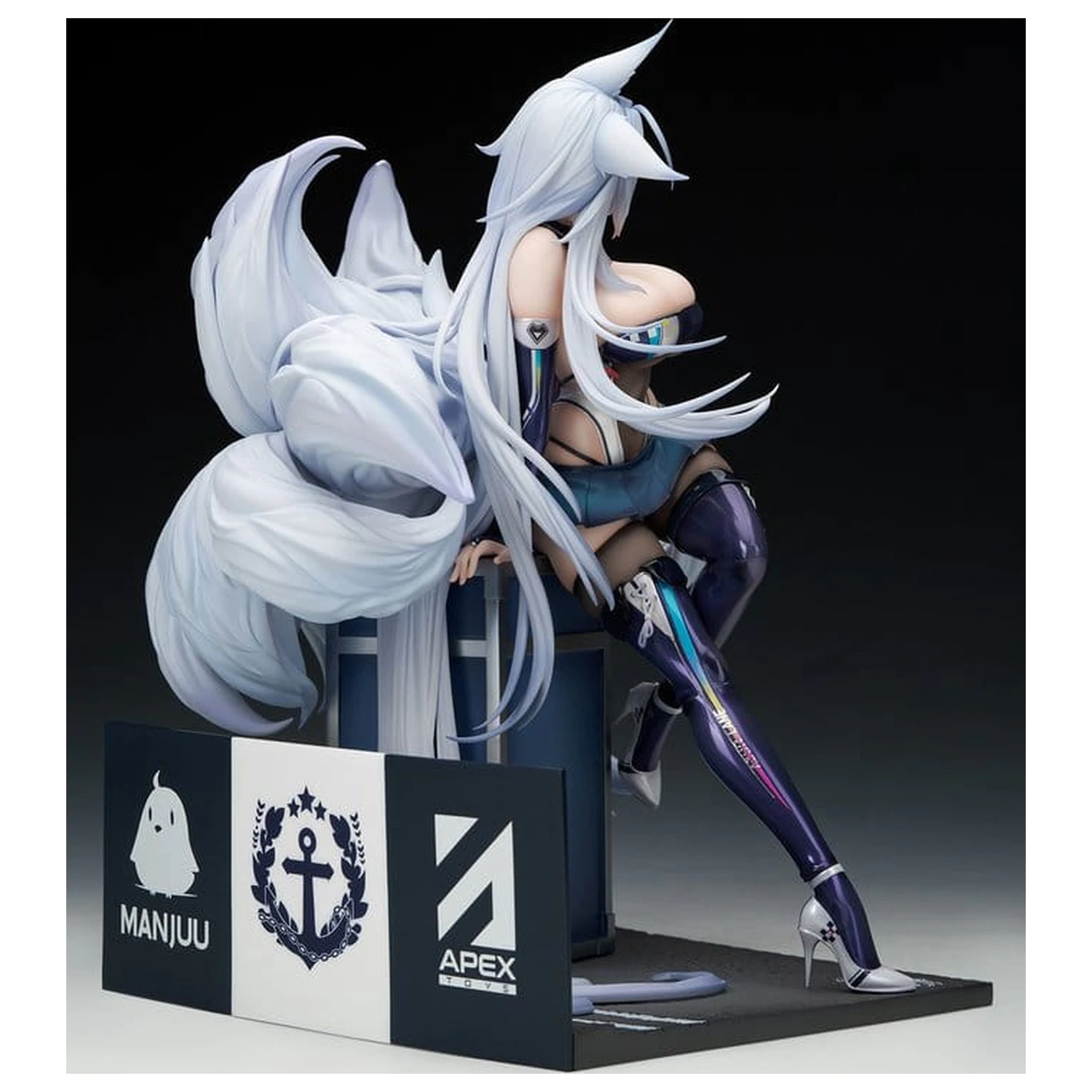 Azur Lane PVC Figurka 1/7 Shinano Moonlit Chrome Ver. Akrylowa Edycja Specjalna z podstawką 25 cm zdjęcie produktu