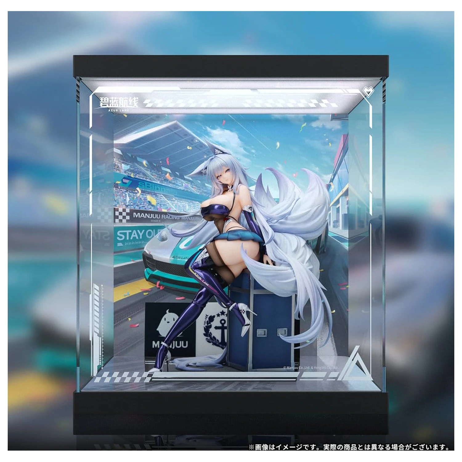 Azur Lane PVC Figurka 1/7 Shinano Moonlit Chrome Ver. Akrylowa Edycja Specjalna z podstawką 25 cm zdjęcie produktu