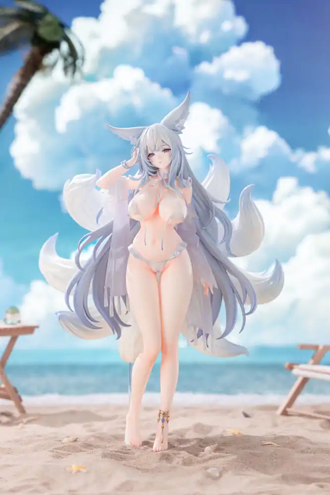 Azur Lane amiami x AniGame Statuetka PVC 1/6 Shinano Dreamy White Sands Ver. 30 cm zdjęcie produktu