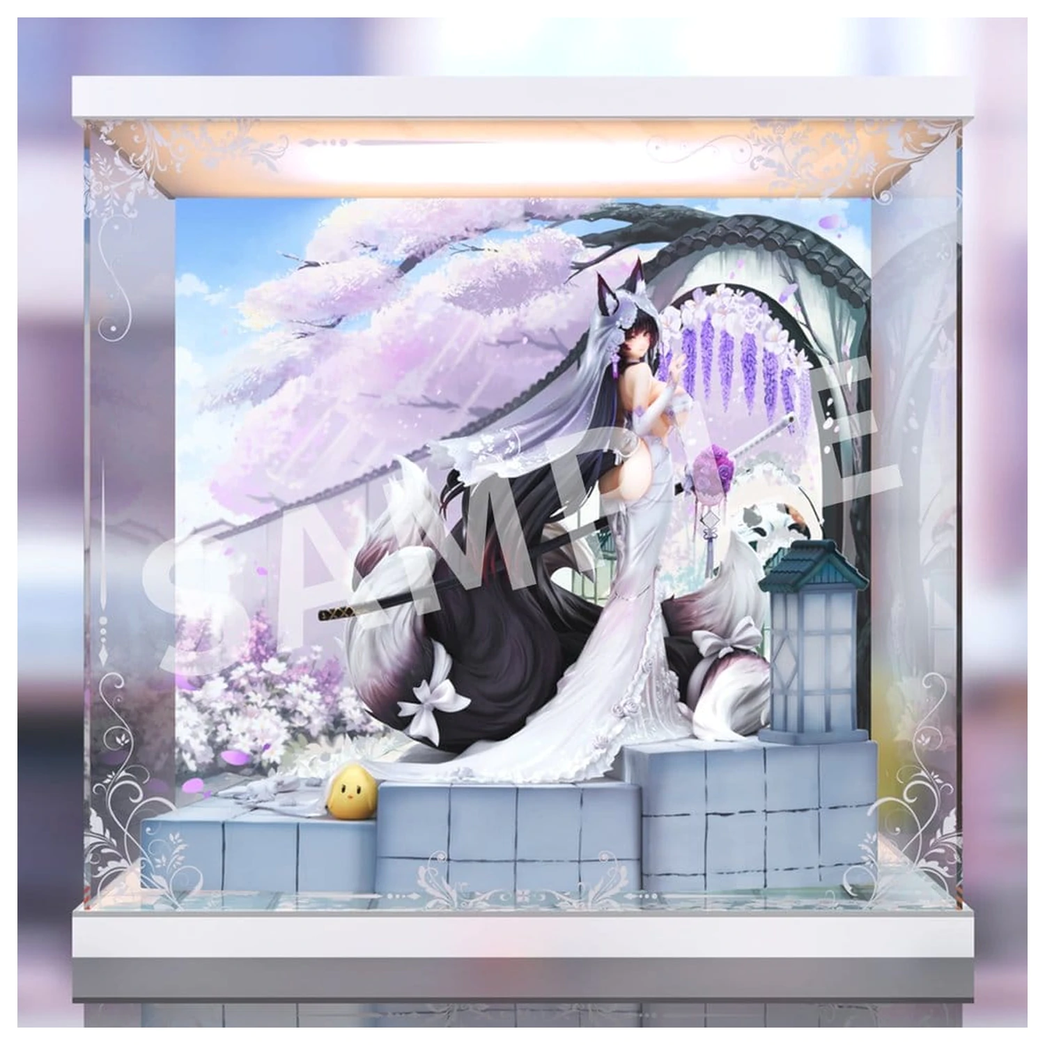 Azur Lane figurka PVC Musashi Purest Wisteria Ver. akrylowa edycja specjalna 36 cm zdjęcie produktu