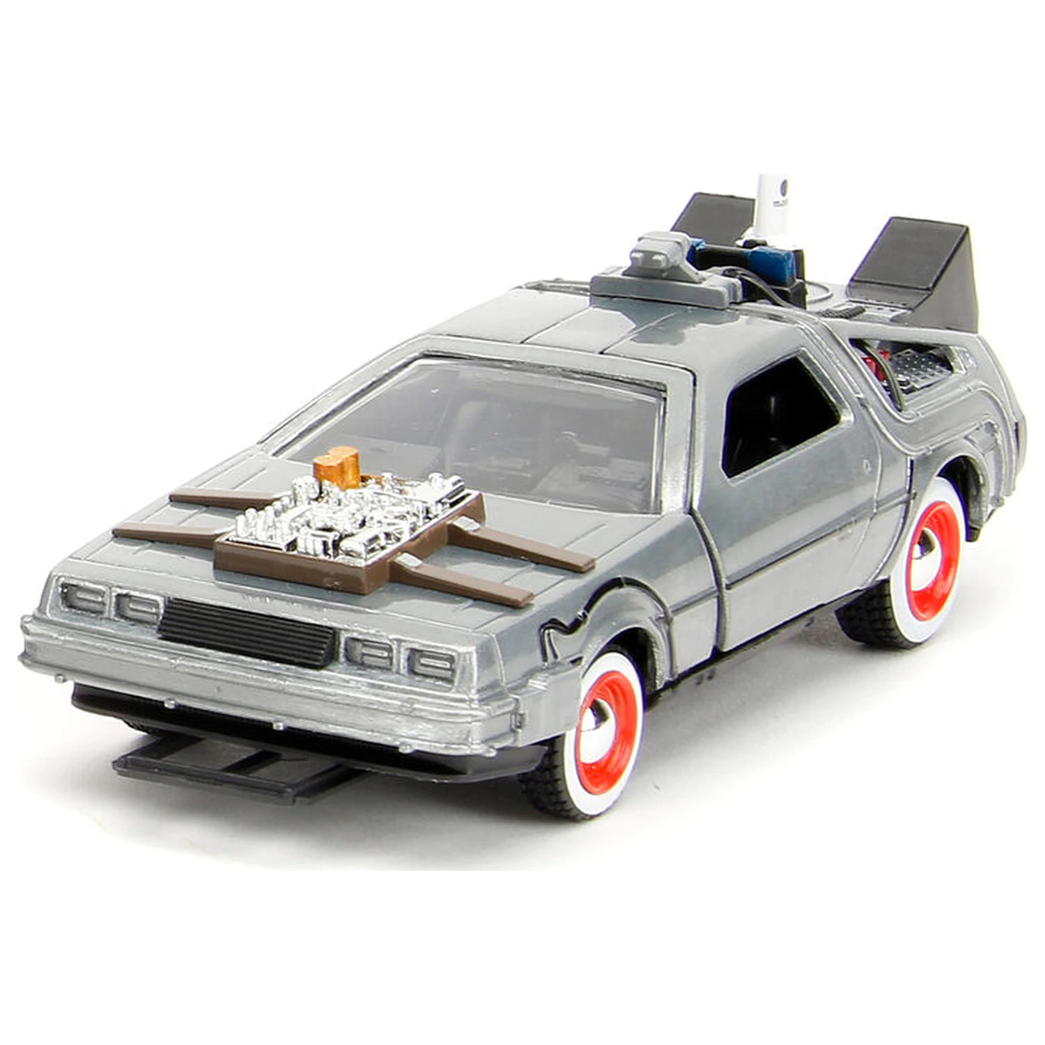 Back to the Future 40th Anniversary Time Machine pack 3 Delorean zestaw zdjęcie produktu