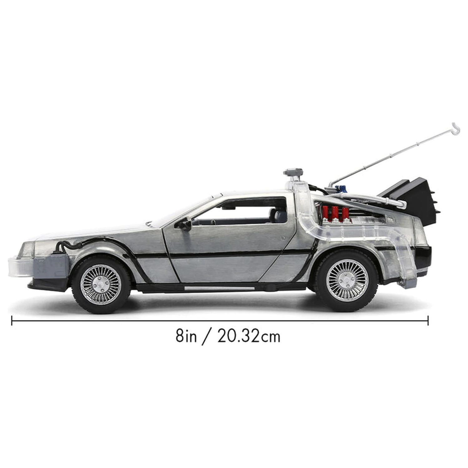 Powrót do Przyszłości 40. Rocznica Time Machine Hollywood Rides DeLorean replika zdjęcie produktu