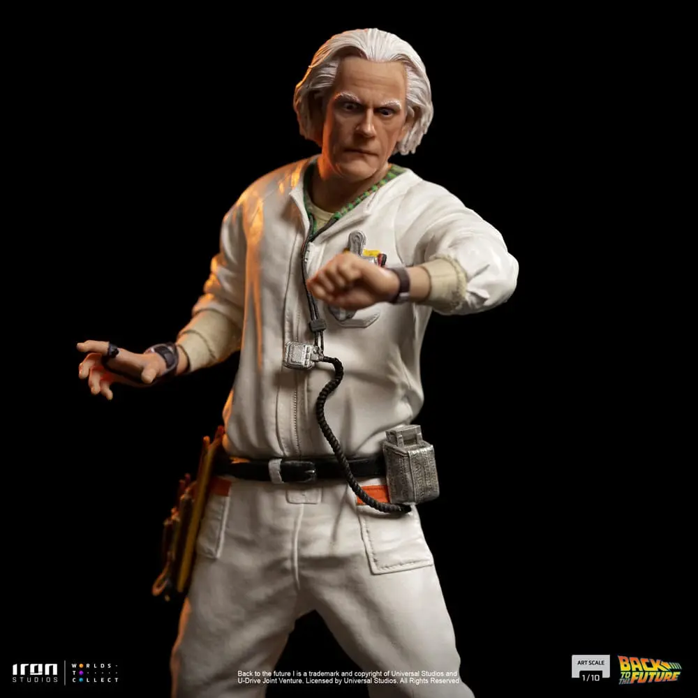 Back to the Future Art Scale Statuetka 1/10 Doc Brown 22 cm zdjęcie produktu