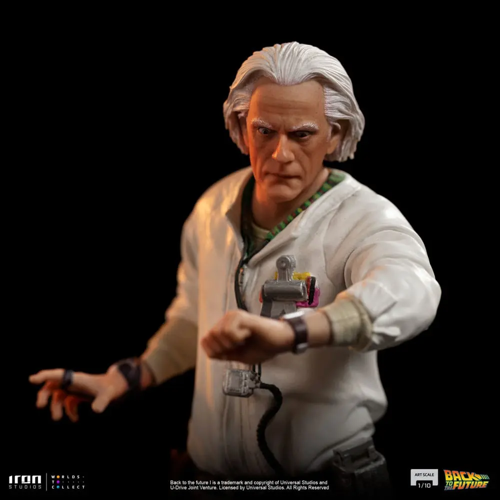 Back to the Future Art Scale Statuetka 1/10 Doc Brown 22 cm zdjęcie produktu
