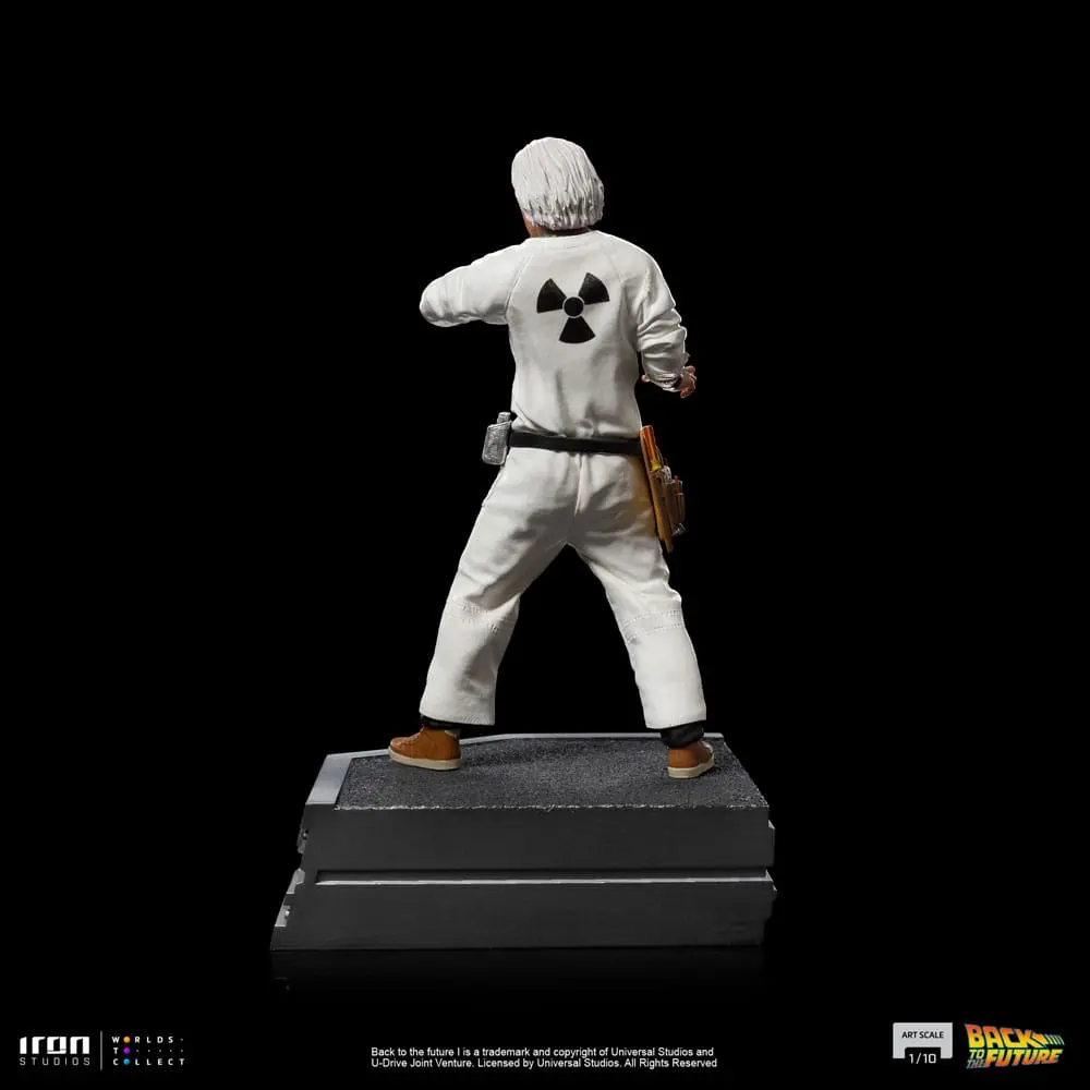 Back to the Future Art Scale Statuetka 1/10 Doc Brown 22 cm zdjęcie produktu