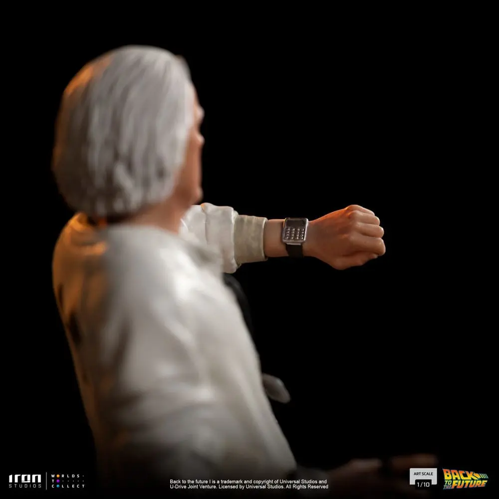 Back to the Future Art Scale Statuetka 1/10 Doc Brown 22 cm zdjęcie produktu