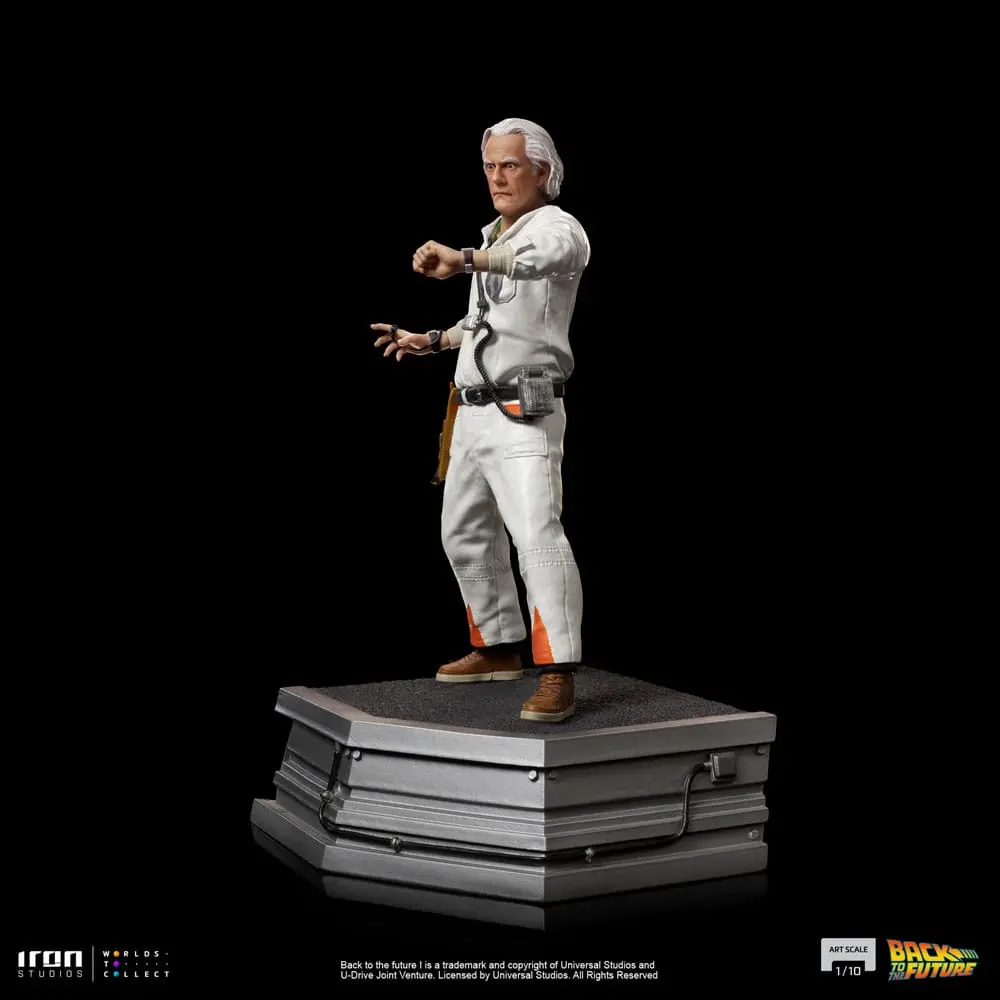 Back to the Future Art Scale Statuetka 1/10 Doc Brown 22 cm zdjęcie produktu