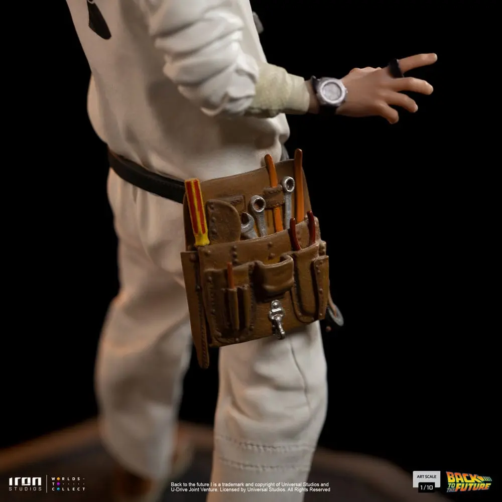 Back to the Future Art Scale Statuetka 1/10 Doc Brown 22 cm zdjęcie produktu