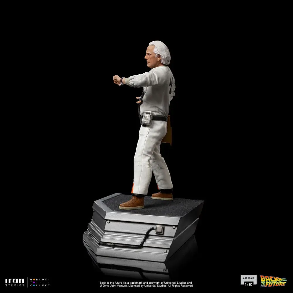 Back to the Future Art Scale Statuetka 1/10 Doc Brown 22 cm zdjęcie produktu