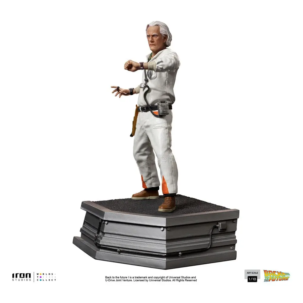 Back to the Future Art Scale Statuetka 1/10 Doc Brown 22 cm zdjęcie produktu