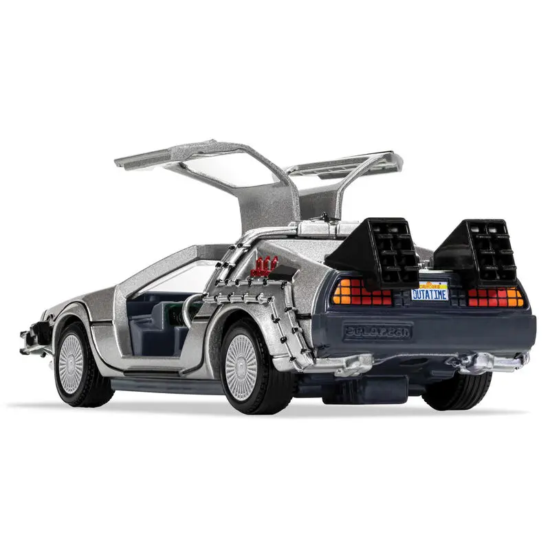 Powrót do przyszłości Diecast Model 1/36 DeLorean i Figurka Doc Brown zdjęcie produktu
