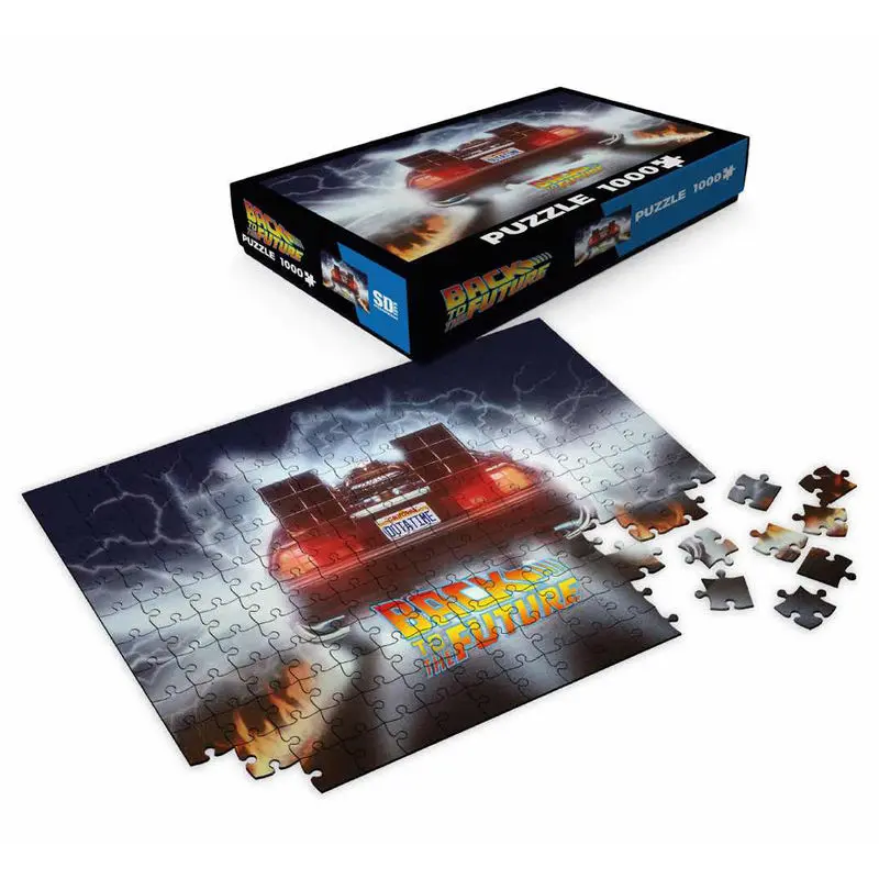 Powrót do Przyszłości Delorean Out a Time puzzle 1000 elementów zdjęcie produktu