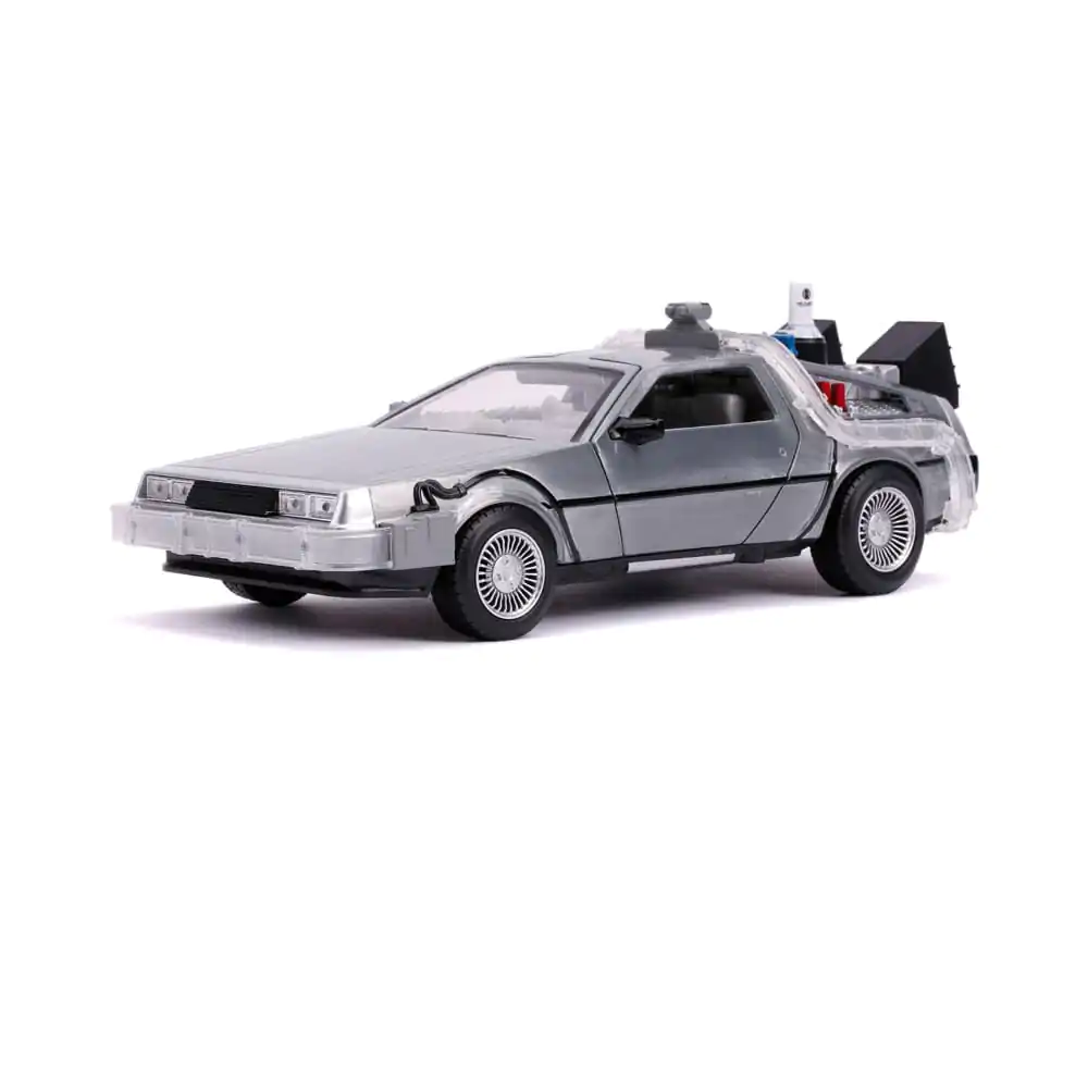 Powrót do przyszłości 2 Diecast Model 1/24 Wehikuł Czasu Model 2 zdjęcie produktu