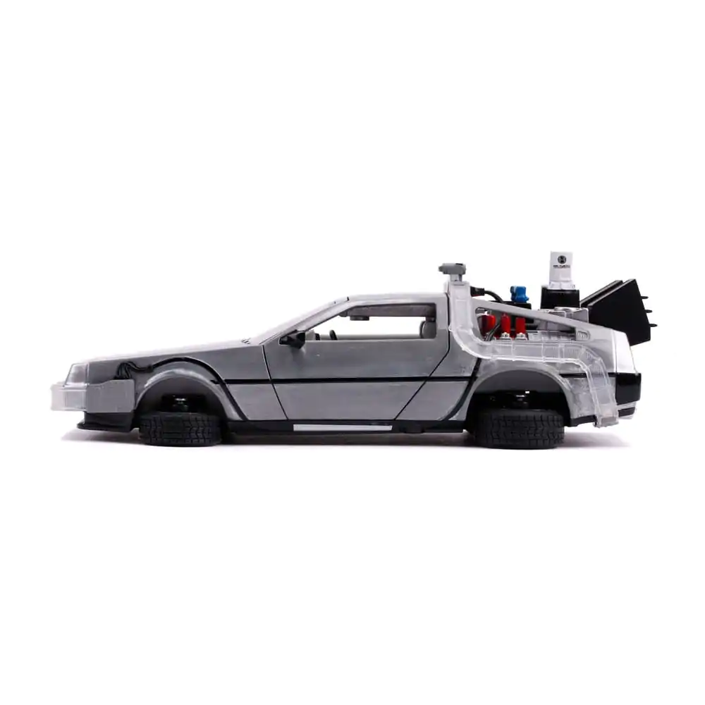 Powrót do przyszłości 2 Diecast Model 1/24 Wehikuł Czasu Model 2 zdjęcie produktu