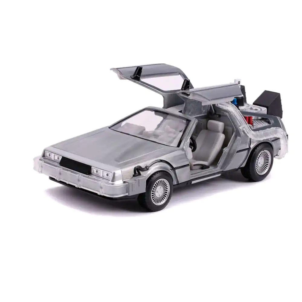 Powrót do przyszłości 2 Diecast Model 1/24 Wehikuł Czasu Model 2 zdjęcie produktu