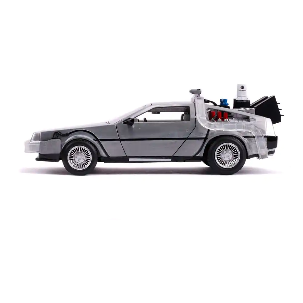 Powrót do przyszłości 2 Diecast Model 1/24 Wehikuł Czasu Model 2 zdjęcie produktu