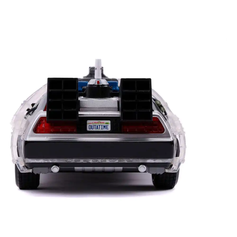 Powrót do przyszłości 2 Diecast Model 1/24 Wehikuł Czasu Model 2 zdjęcie produktu