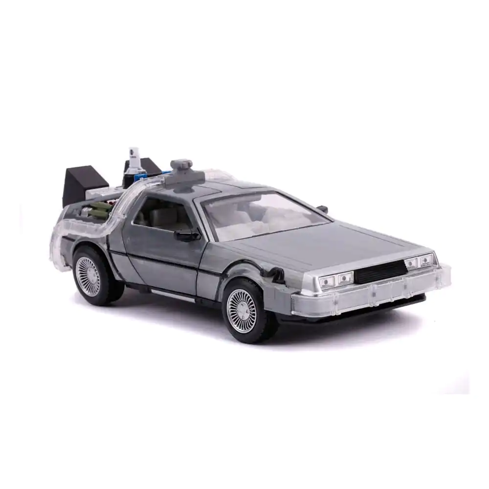 Powrót do przyszłości 2 Diecast Model 1/24 Wehikuł Czasu Model 2 zdjęcie produktu