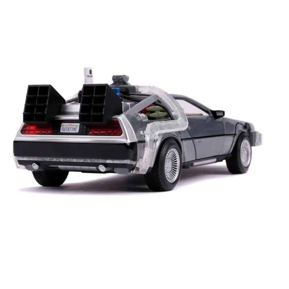 Powrót do przyszłości 2 Diecast Model 1/24 Wehikuł Czasu Model 2 zdjęcie produktu