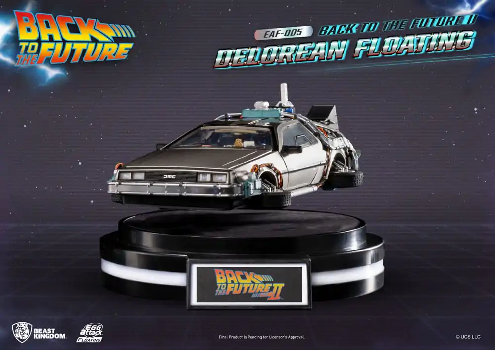 Back to the Future Egg Attack Pływająca Statua Powrót do Przyszłości II DeLorean Standard Version 20 cm zdjęcie produktu