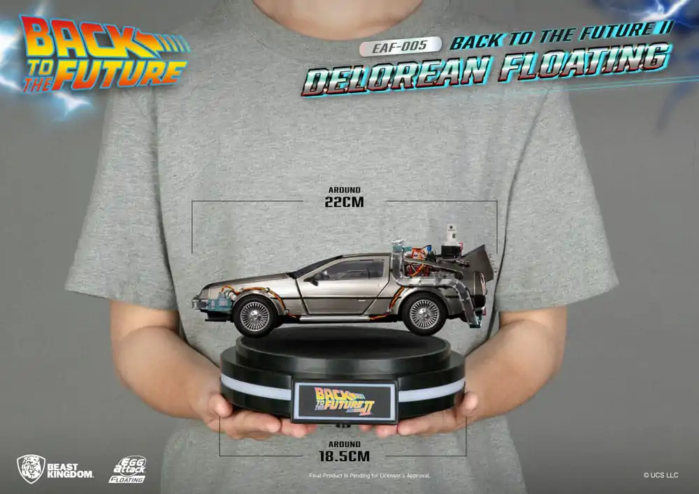 Back to the Future Egg Attack Pływająca Statua Powrót do Przyszłości II DeLorean Standard Version 20 cm zdjęcie produktu