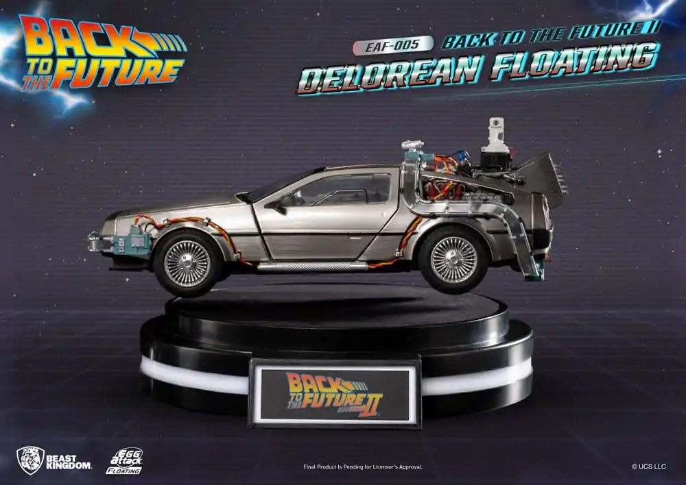 Back to the Future Egg Attack Pływająca Statua Powrót do Przyszłości II DeLorean Standard Version 20 cm zdjęcie produktu