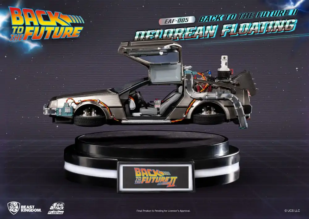 Back to the Future Egg Attack Pływająca Statua Powrót do Przyszłości II DeLorean Standard Version 20 cm zdjęcie produktu