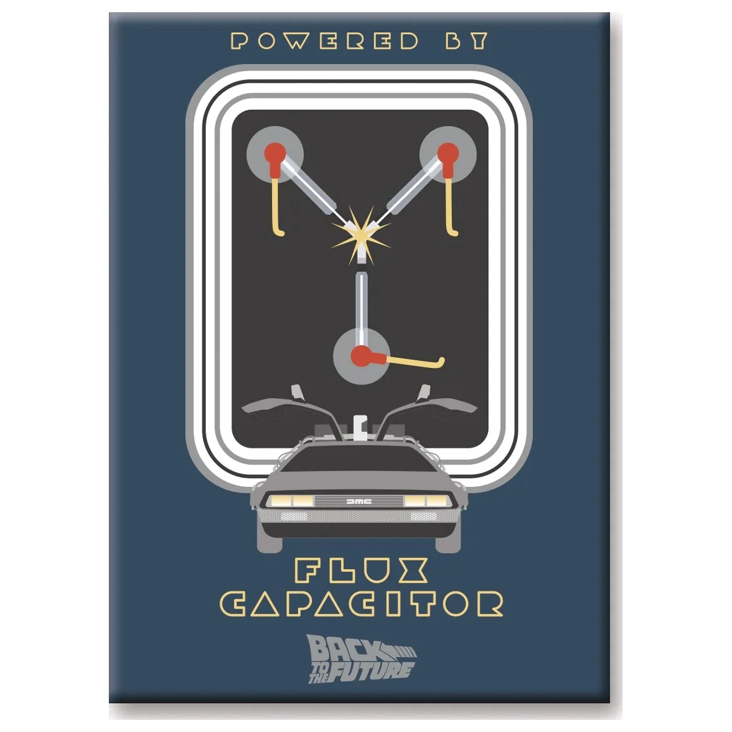 BACK TO THE FUTURE Flux Capacitor Magnes zdjęcie produktu