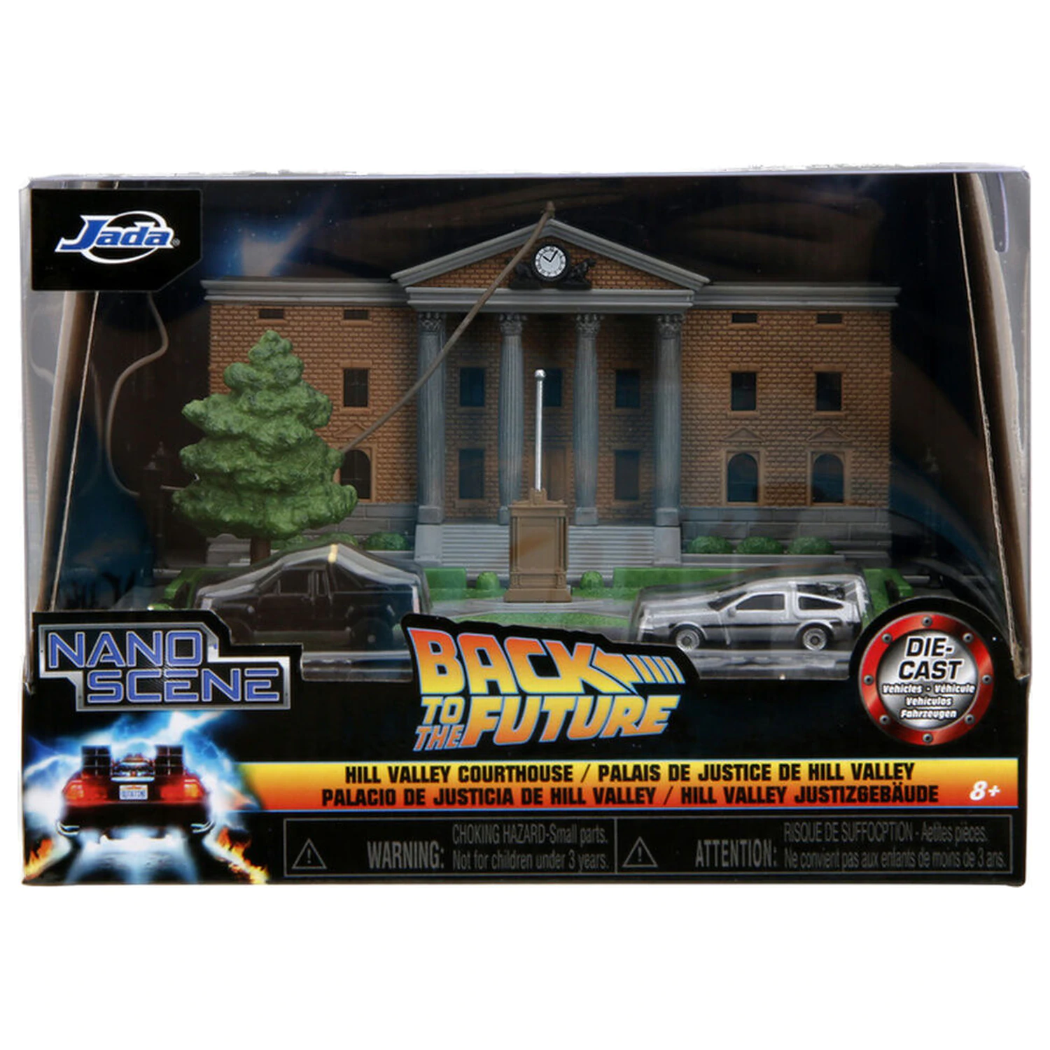 Back To The Future Hill Valley Court Square diorama replika zdjęcie produktu