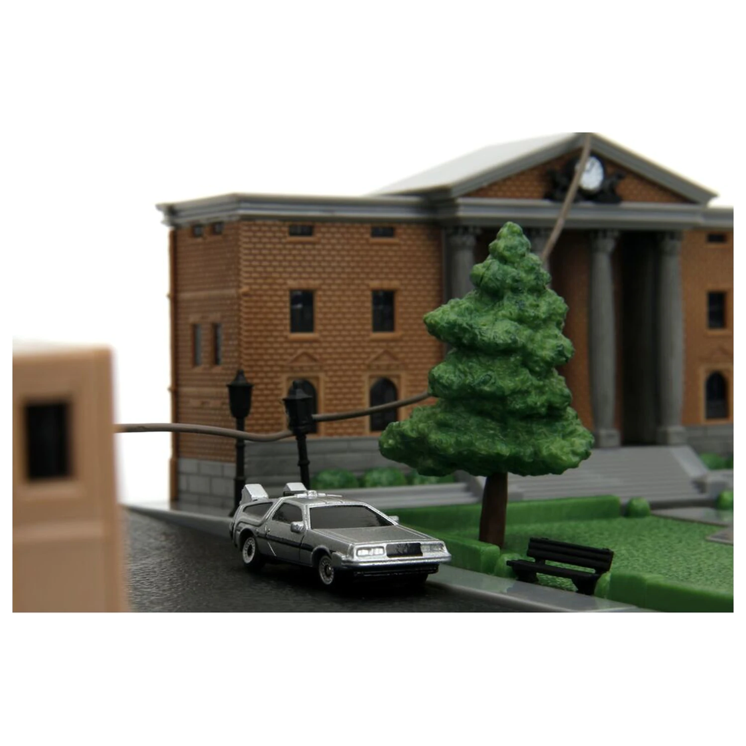 Back To The Future Hill Valley Courthouse Square diorama replika zdjęcie produktu