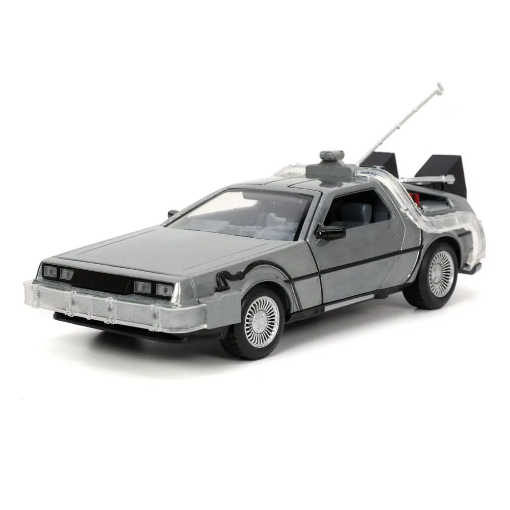 Powrót do przyszłości Hollywood Rides Diecast Model 1/24 Powrót do przyszłości 1 Time Machine (Wehikuł czasu) zdjęcie produktu