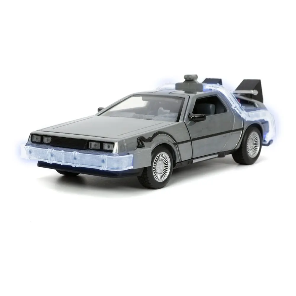 Powrót do przyszłości Hollywood Rides Diecast Model 1/24 Powrót do przyszłości 1 Time Machine (Wehikuł czasu) zdjęcie produktu