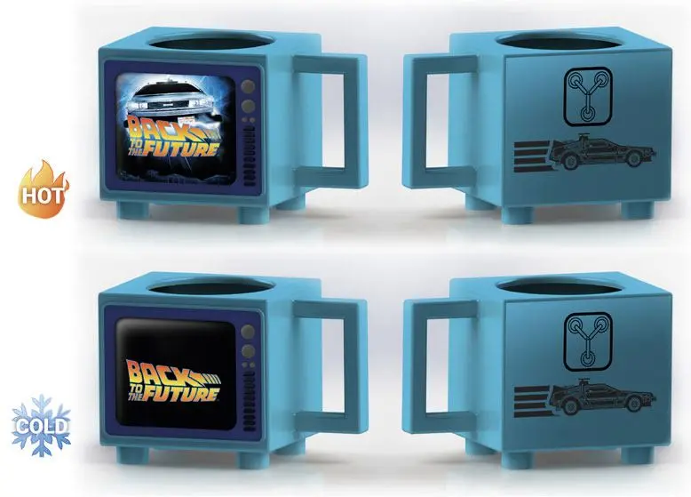 Back To The Future zmieniający ciepło kubek Flux Capacitor zdjęcie produktu